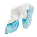 EHE6.1: Cubrezapatillas eco PE. 20 µm de espesor azul. 41 cm. 110 pc(s) - Quimivitalab