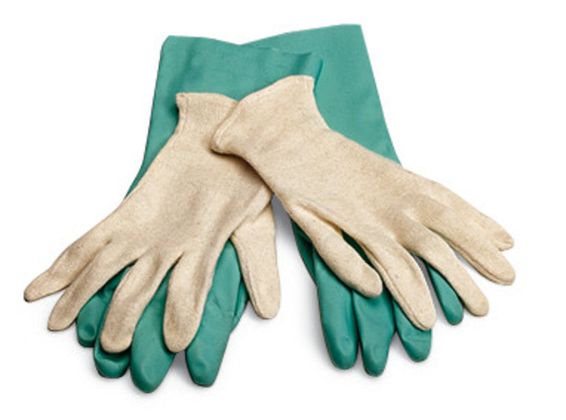 ENE1.1 Guantes de algodón 100 %, talla 8, color natural (12 pares) - Quimivitalab