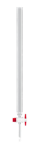 ENT8.1 Columna de cromatografía con borde rebordeado sin frita,430 ml, 30 mm, 600 mm - Quimivitalab