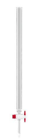 ENT9.1 Columna de cromatografía con borde rebordeado sin frita,1000 ml, 40 mm, 800 mm - Quimivitalab