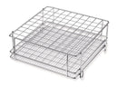 ENX9.1 Soporte para probetas ROTILABO,acero inox., Ø 16 mm,100 Ranuras, 10x10mm - Quimivitalab
