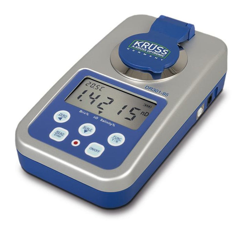 EP62.1: Refractómetro de mano Digital DR serie DR-301-95 - Quimivitalab