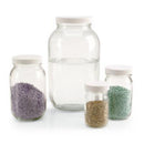 ETL0.1: Botellas estándar de cuello ancho 2000 ml de vidrio de soda-lima Ø 122 x 215 mm. 6 pc(s) - Quimivitalab