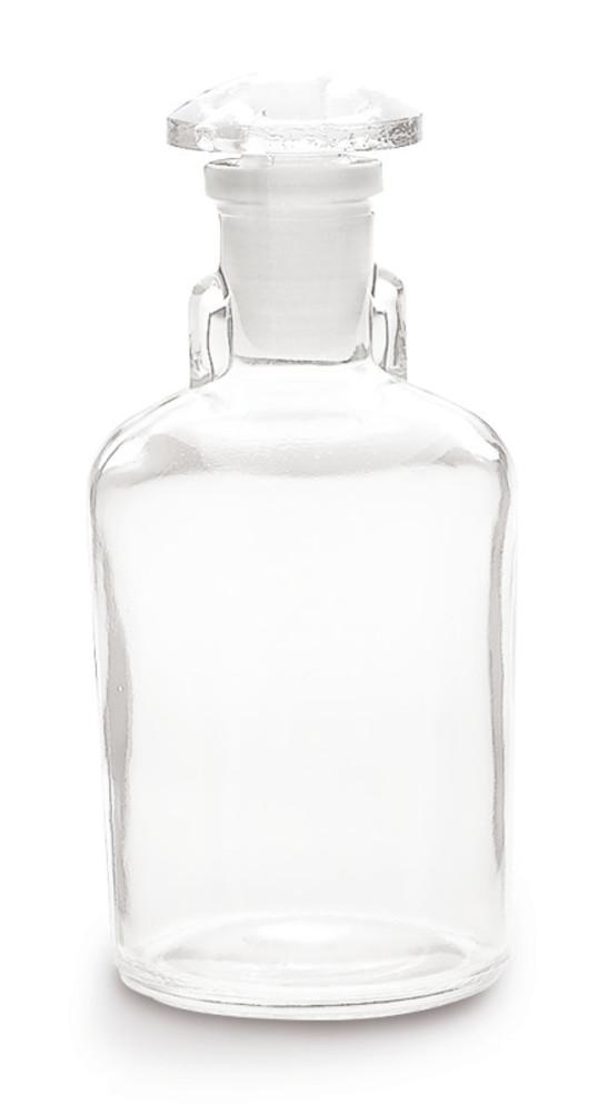 ETL3.1: Frasco cuentagotas Con tapón de vidrio Vidrio transparente, 100 ml - Quimivitalab