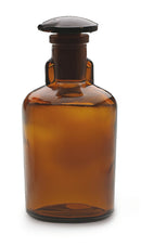 ETL4.1: Frasco cuentagotas Con tapón de vidrio Vidrio marrón, 50 ml - Quimivitalab