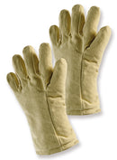 HE73.1 Guantes resistentes al calor hasta 500 ° C, guante de cinco dedos (1 par) - Quimivitalab
