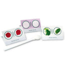 CL91.1: Tarjetas FTA® MINI con tarjetas especializadas con indicador de color de Whatman 2 áreas. 25 pc(s) - Quimivitalab