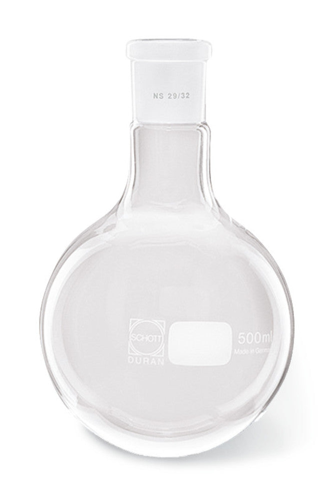 ELA0.1 Matraz de fondo redondo, vidrio transparente, 6000 ml, 29/32 - Quimivitalab