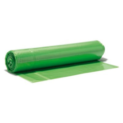 HYX7.1: Sacos de basura extra fuertes. Verde. LDPE. 120 l. 700 x 1100 mm. 25 pc(s) - Quimivitalab