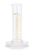 K260.2 Probeta graduada clase B, graduación marrón, 500 ml (2 uds)