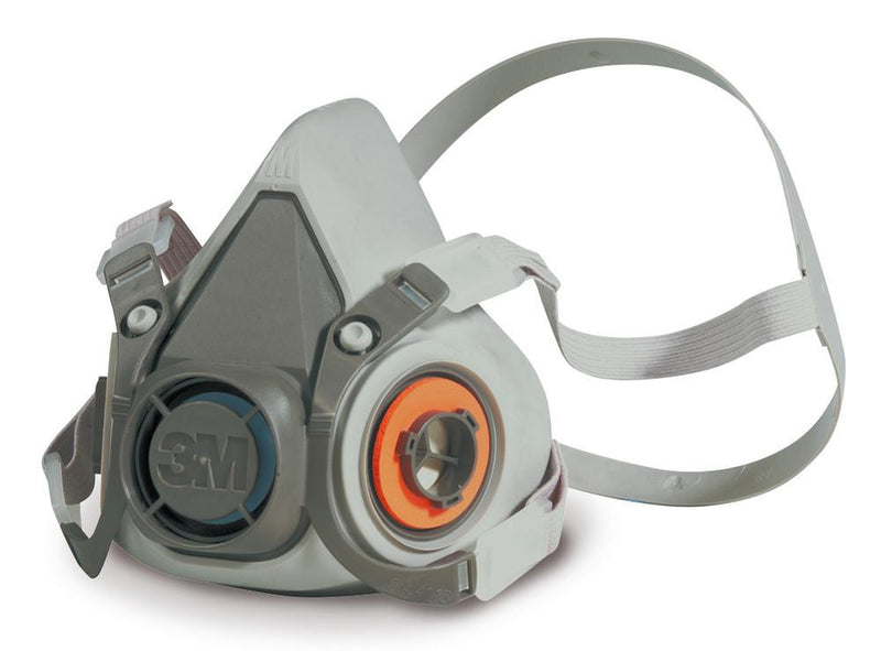 L168.1  Respirador de media máscara serie 6200 de 3M, talla M