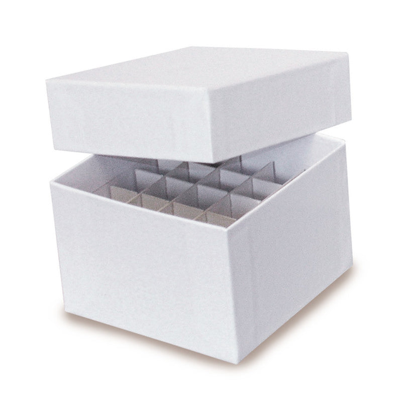 LH31.1 Caja criogénica mini cuadrada de cartón hidrófugo (10 uds) - Quimivitalab