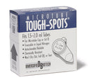 N120.1: Etiquetas Tough Spots™ blancas,12,7 mm, para tubos de 1,5/2 ml (1 rollo) - Quimivitalab