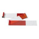 NH42.1: Cinta de barrera de señal Sekuroka® hecha de PE rojo / blanco. 1 roll - Quimivitalab