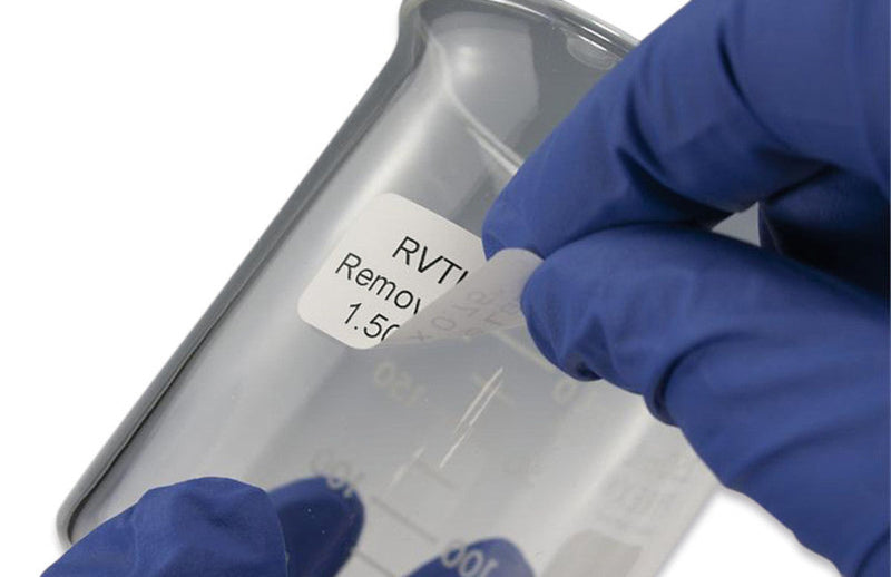 NL20.1: Etiquetas Tough Tags™ extraíbles, 38 x 19 mm (1 rollo) - Quimivitalab