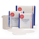 NL31.1: Filtros redondos templados Tipo 1505, Ø: 125 mm (100 uds) - Quimivitalab