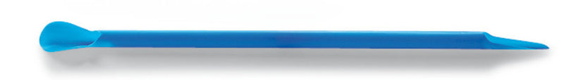 NL92.1: Espátula estándar de plástico desechable, azul (300 uds) - Quimivitalab