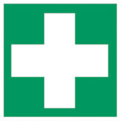 0232.1: Abetos y señales de emergencia de acuerdo con primeros auxilios. 1 pc(s) - Quimivitalab