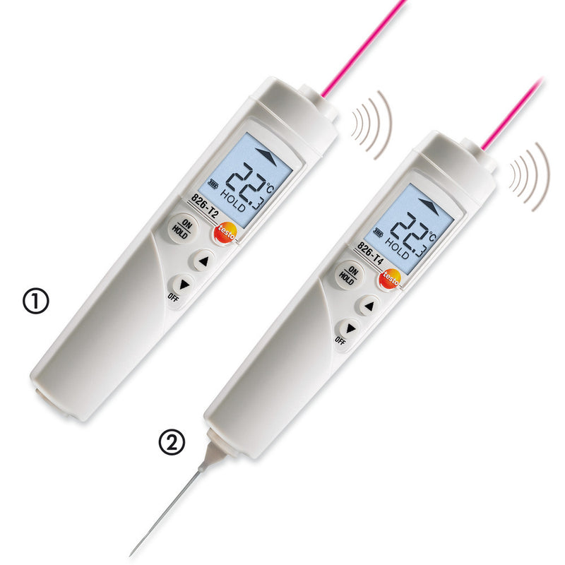 P855.1 Termómetro infrarrojo serie testo 826, testo 826-T2 - Quimivitalab