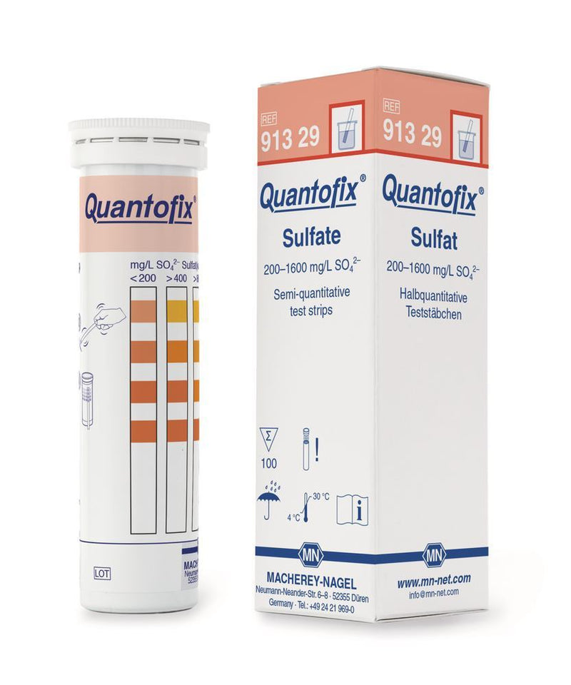 P922.1 Tiras de prueba QUANTOFIX ® Sulfato (100 uds) - Quimivitalab
