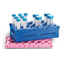 PC54.1: Pop-UpTM Rack azul 15 / 50ml centr. viales Ø 17 / Ø 30 mm L 255 x W 137 x H 72 mm. 2 pc(s) - Quimivitalab