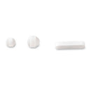 0973.2: Rotilabo®-magn. Varillas agitadoras cilíndricas. Recubierto de PTFE Ø 2 mm longitud 7 mm. 10 pc(s) - Quimivitalab