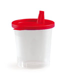 PT08.1 Vaso de muestra con tapa a presión con pico (500 uds) - Quimivitalab