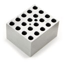 PY29.1 Bloque intercambiable para 20 viales de reacción de 2,0 ml, aluminio - Quimivitalab