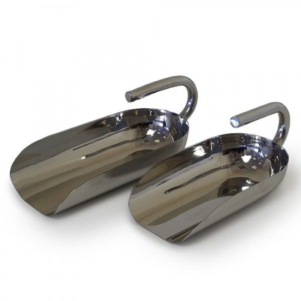 A346-2000 Cuchara con mango ergonómico, acero inox. 2000 ml,  300x150 mm - Quimivitalab