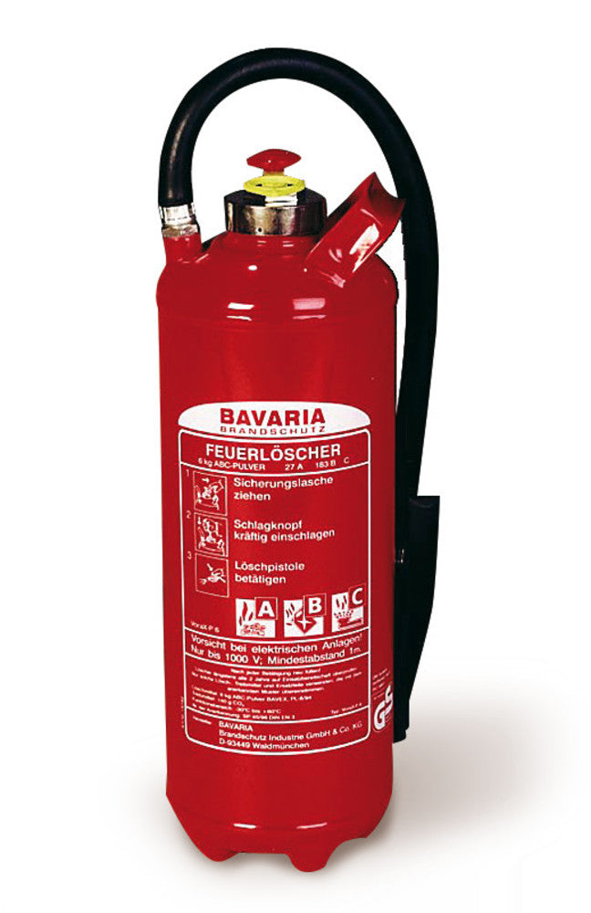 T321.1 Extintor de incendios Bavaria Colt P6 Polvo seco- Quimivitalab