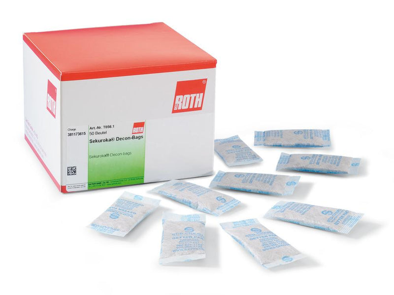 T856.3: Bolsas Sekuroka ® Decon-Bags,  (250 uds) - Quimivitalab
