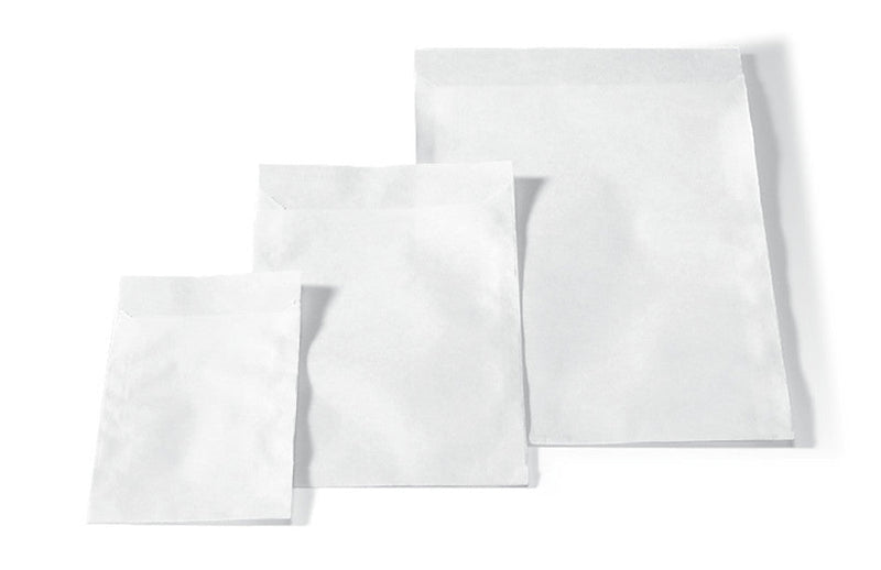 TK04.1 Bolsas de papel Celulosa, 130 mm, Altura: 180 mm (1000 uds) - Quimivitalab