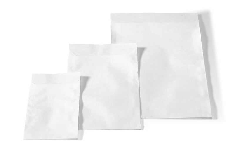 TK02.1 Bolsas de papel Celulosa, 65 mm, Altura: 90 mm (1000 uds) - Quimivitalab