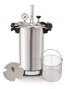 TL61.1 Esterilizador de vapor de mesa CertoClav serie EL, 12 l, 1,4/2,7 bar, EL 12L - Quimivitalab