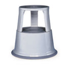 X430.1: Taburete sobre ruedas taburete de metal gris claro altura 430 mm. 1 pc(s) - Quimivitalab