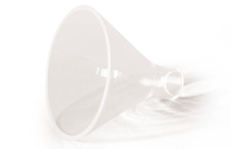 NX17.1: Embudo para polvo, vidrio de borosilicato 200 mm - Quimivitalab