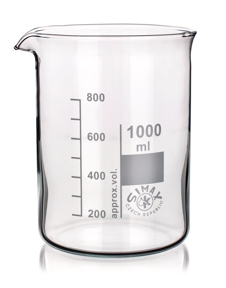 X689.1: Vaso de precipitados ROTILABO ® forma baja, 100 ml (10 ud) - Quimivitalab