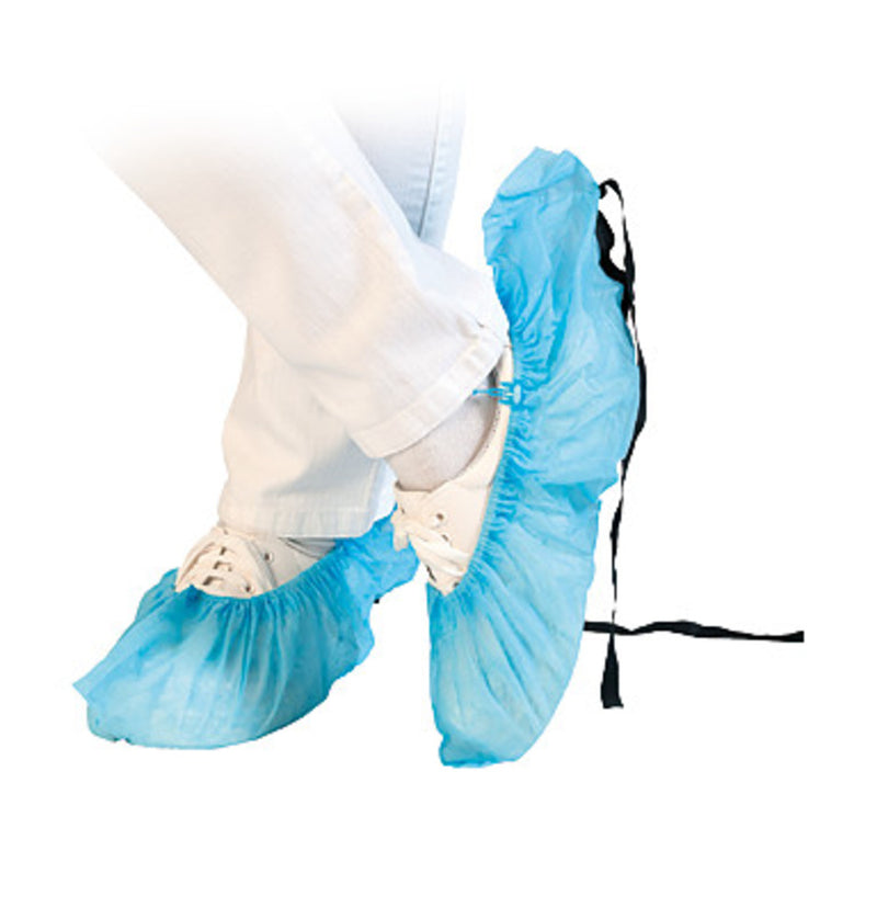 XA16.1: Cubrezapatos para dispensadores Hygomat PP no tejido con correa antiestática (100 unidades) - Quimivitalab