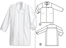 1AET.1 Bata de laboratorio unisex, T/XXL, Talla mujer 52/54, Talla hombre 60/62 - Quimivitalab