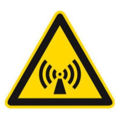 EYK1.1: Símbolos de advertencia establecidos. campo electromagnético de etiquetas individuales. 1 pc(s) - Quimivitalab