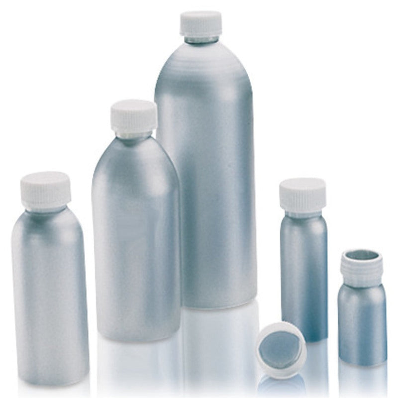 P795.1 Botella de aluminio de boca estrecha 1200 ml. (5 uds) - Quimivitalab
