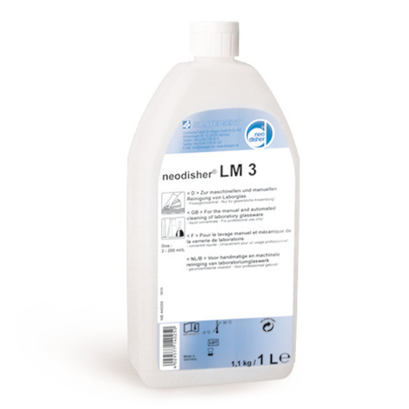 Y223.1 Limpiador líquido universal alcalino NEODISHER LM 3, envase de 1 litro - Quimivitalab