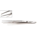 YE30.1 Pinza de gancho fina, 105 mm, acero inoxidable, esterilizable en autoclave - Quimivitalab