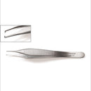 YE32.1 Pinza de gancho Adson, 120 mm, acero inoxidable, esterilizable en autoclave - Quimivitalab