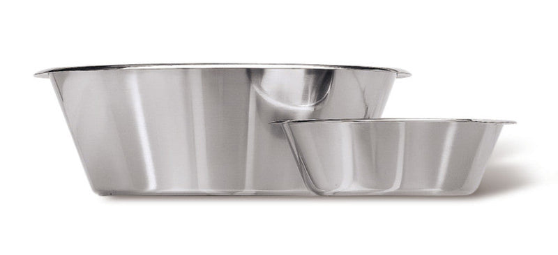 YH89.1 cuenco de acero inox., pulido mate, forma plana, 11 litros - Quimivitalab