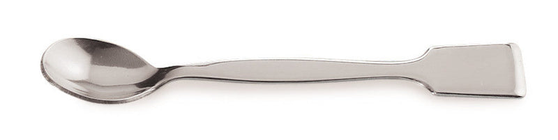 YP92.1: cuchara con mango plano, acero inoxidable, 35 mm, 300 mm - Quimivitalab