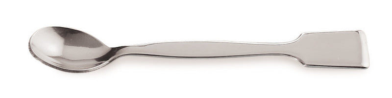 YP90.1: cuchara con mango plano, acero inoxidable, 30 mm, 210 mm - Quimivitalab