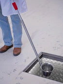 5354-2010 Vaso de acero inoxidable con mango largo, 1000 ml, 720 mm