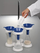 5378-6007 Embudo desechable para polvo, PS azul  228 ml (10 unidades)