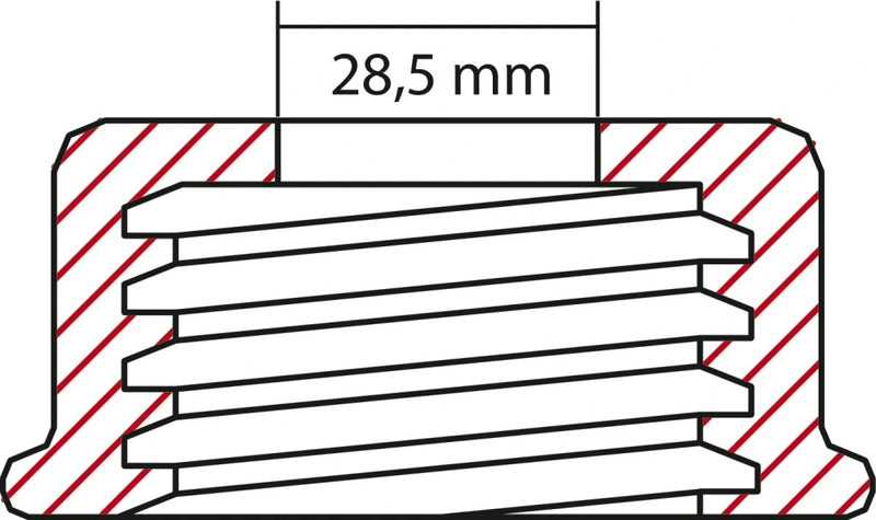 5607-2030 Bomba dosificadora DosiPump, 30ml,inmersión 38,5 cm - Quimivitalab